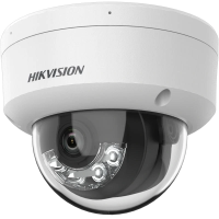 2 Мп Smart Hybrid Light відеокамера вулична зі звуком та SD карткою DS-2CD1123G2-LIUF (4мм)