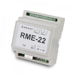 Контролер ATIS RME-22 з 2-ма дискретними входами та 2-ма релейними виходами
