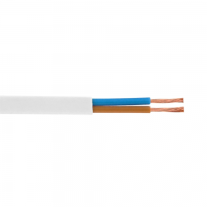 Кабель Одескабель H03VVH2-F 2*0,75 білий, бухта 100м