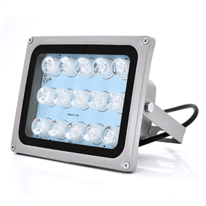 Прожектор спрямований з сутінковим датчиком YOSO 220V 15W, 15LED, IP66, кут огляду 60 °, дальність до 50м, 180 * 115 * 140мм, BOX
