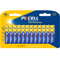 Батарейка сольова PKCELL 1.5V AA / R6, 24 штуки в блістері ціна за блістер, Q12