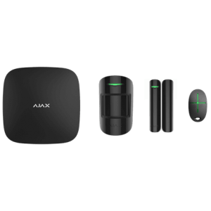 Розширений комплект бездротової сигналізації Ajax StarterKit Plus black ( Hub Plus/MotionProtect/DoorProtect/SpaceControl )