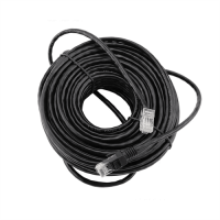 Патч-корд литий RITAR, CCA, UTP, RJ45, Cat.5e, 30m, чорний Q50