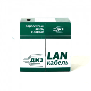 Кабель КВПЕ FTP 4х2х0,50 мм, ДКЗ, (CU), екран., Для внутр. робіт, 305м.