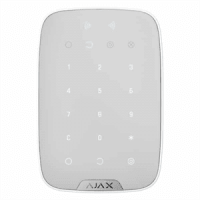 Бездротова сенсорна клавіатура з RFID-зчитувач і підтримкою Bluetooth Ajax KeyPad Plus white