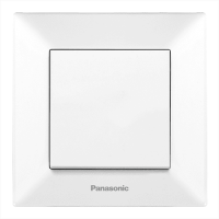 Вимикач Panasonic Arkedia Slim одноклавішний, білий