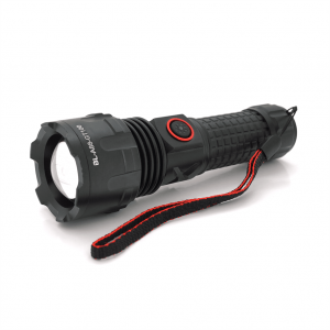 Ліхтар ручний Bailong BL-A88-GT100, 1LED GT1000, 3W, 3 режими, ZOOM,26650/8800mah, Black, IP40, кабель USB-Type-C, 190х50х35мм, BOX