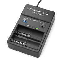 ЗП універсальний Liitokala Lii TR-2000 + USB1-QC 3.0, USB2-5V 2.4 A