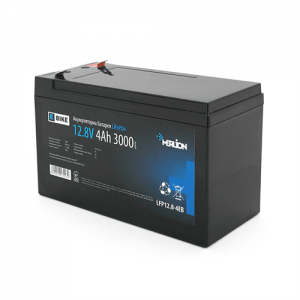 Літій-залізо-фосфатний акумулятор Merlion LiFePO4 12.8V 4AH (4S1P/BMS-5A), (151x65x97) для електротранспорту, 3000 циклов