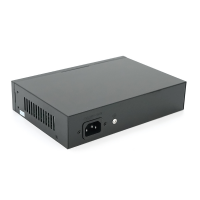 POE комутатор гігабітний Merlion 6 POE 10/100/1000 + 2 RJ45 10/100/1000 вбудований блок живлення 52V 2.3A