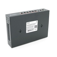 POE комутатор гігабітний Merlion 6 POE 10/100/1000 + 2 RJ45 10/100/1000 вбудований блок живлення 52V 2.3A