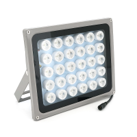 Прожектор спрямований із сутінковим датчиком 12V 24W, 30LED, IP66, кут огляду 60°, 220*181*85мм, BOX