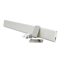 LED світильник L1007-40S з датчиком руху та освітленості, 1500 mAh, 40x10x400мм, 1500 mAh, Box