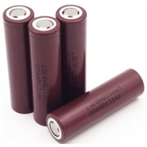 Акумулятор 18650 Li-Ion LG LGDBHG21865, 3000mAh, 20A, 4.2 / 3.6 / 2.5V, BROWN, PVC BOX, 2 шт. в упаковці, ціна за 1 шт