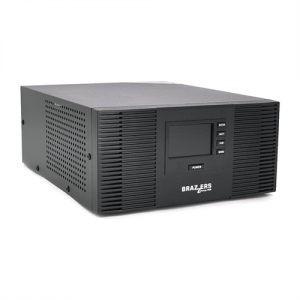 ДБЖ BRAZZERS BRSW-LFP-800-12 (640Вт), під зовнішній АКБ 12V(LiFePo4/GEL/AGM), струм заряду 10/20A, BOX