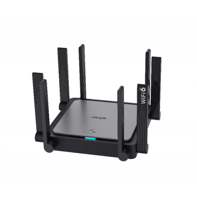 Бездротовий Wi-Fi 6 маршрутизатор серії Ruijie Reyee RG-EW3200GX PRO, 190 х 190 х 41 мм