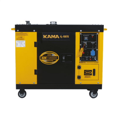Генератор дизельний KDK11500SC, 11KVA,однофазний 230V, об'єм 12,5л