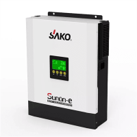 Гібридний інвертор 3000-24, 3000VA2400W, 24V, струм заряду 0-80A, 170-280V, MPPT (80А, 120-450 Vdc)