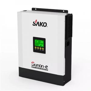 Гібридний інвертор 3000-24, 3000VA2400W, 24V, струм заряду 0-80A, 170-280V, MPPT (80А, 120-450 Vdc)