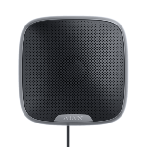 Дротова зовнішня сирена Ajax StreetSiren Fibra black