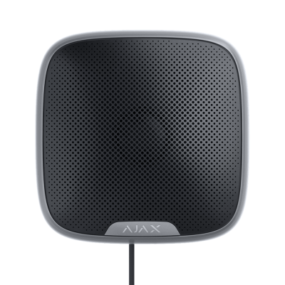 Дротова зовнішня сирена Ajax StreetSiren Fibra black