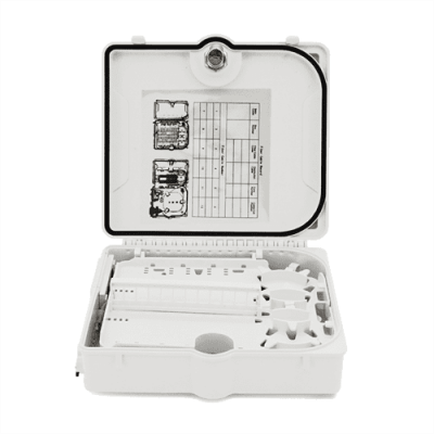 PON-box Merlion ML-OP-S222-SC 12-канальний, SC Simplex adapter, матеріал ABS, IP65