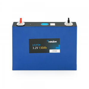 Осередок Merlion 3.2V 130AH для збирання LiFePo4 акумуляторів, (200х30х170(185)) мм, Q6