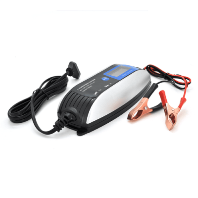 Автоматичне ЗУ 6 в 1 для акумулятора Merlion FBC061200840, 6V(2-30Ah)/12V(4-100Ah) (MF,WET,AGM,GEL), крокодили