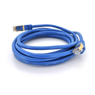 Патч-корд литий Ritar, FTP, RJ45, Cat.6, 2,0m, синій
