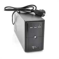 ДБЖ Ritar E-RTM850 (510W) ELF-L, LED, AVR, 2st, 2xSCHUKO socket, 1x12V9Ah, metal Case Q4 (370*130*210) 5,8кг (310*85*140)