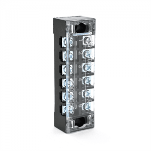 Клемна колодка 6-розрядна TB-1506 15A / 600V, перетин дроту 0,5-1,5мм2, 100 шт в упаковці, ціна за штуку