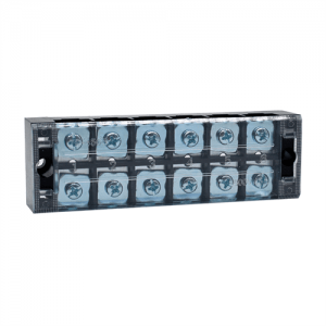 Клемна колодка 6-розрядна TB-4506 45A / 600V, перетин дроту 0,5-4,0мм2, 20 шт в упаковці, ціна за штуку