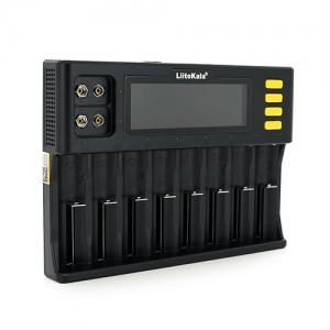 ЗП універсальний Liitokala Lii-S8, АЗУ+СЗУ, 8 каналів, LCD дисплей, підтримує Li-ion, Ni-MH і Ni-Cd AA (R6), ААA (R03), AAAA, С (R14)