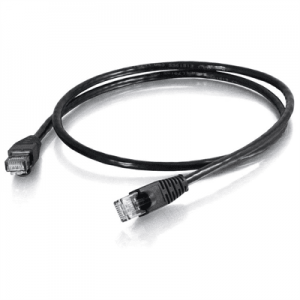 Патч-корд литий RITAR, UTP, RJ45, Cat.6, 10m, чорний, Cu (мідь)