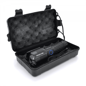 Ліхтар ручний Bailong XQ-S2-2-P90, 1LED Cree XHP50.2, 19W, 3 режими, ZOOM,26650/6800mah, Black, IP40, кабель USB-micro, 165х52х35мм, BOX