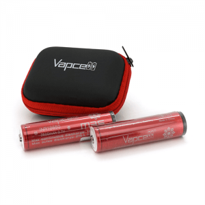 Акумулятор 18650 Li-Ion Vapcell INR18650 M35 Protected, 3500mAh, 10A, 4.2/3.6/2.5V, цена за шт, Red