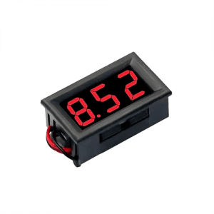 Цифровий вольтметр, діапазон вимірювань 5 -120V, Red