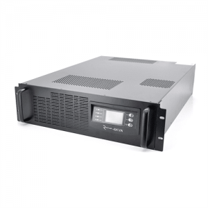 ДБЖ з правильною синусоїдою ONLINE Ritar RT-6KS-LCD,RACK 6000VA(5400Вт), 192В, Вбудована батарея 12V 7,5Ahх16 шт