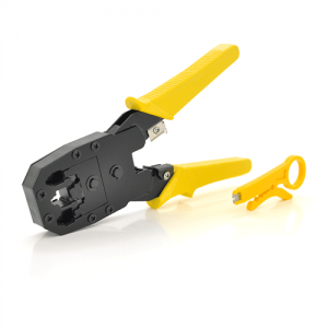 Інструмент Merlion MLT-2 (HT-316) для обжимки RJ-45 (8P8C) та RJ-12/11 (6P6C), Жовті Q10