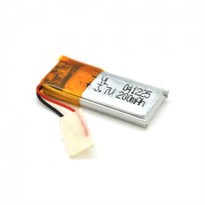 Літій-полімерний акумулятор 4*12*25mm (Li-ion 3.7В 200мА·ч)
