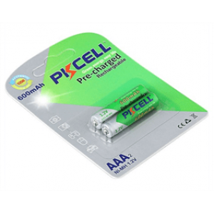 Акумулятор PKCELL 1.2V AAA 600mAh NiMH Already Charged, 2 штуки в блістері ціна за блістер, Q12