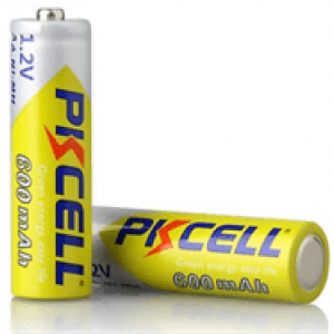 Акумулятор PKCELL 1.2V AA 600mAh NiMH Rechargeable Battery, 2 штуки в блістері ціна за блістер, Q