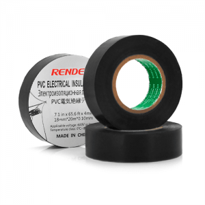 Ізолента RENDER 0,19 мм * 16 мм * 7 м (чорна), temp:-10 +80 ° С, 2000V, розтяж-180%, міцність 20Н / см, Агдезія 0,42 кг / 25мм, 10 шт. в уп. ціна за упак.