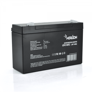 Акумуляторна батарея MERLION AGM GP614F2 6 V 14Ah ( 150 x 50 x 95 (100) ) Q10