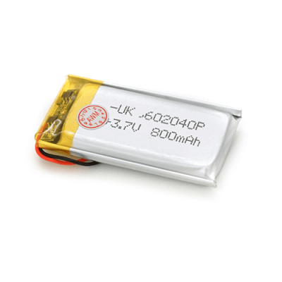 Литий-полимерний аккумулятор 6*20*40mm (Li-ion 3.7В 800мА·ч)