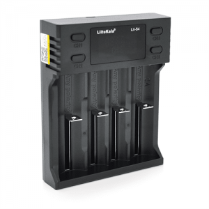ЗП універсальний Liitokala Lii-S4, 4 канали, LCD дисплей, підтримує Li-ion, Ni-MH і Ni-Cd AA (R6), ААA (R03), AAAA, С (R14)