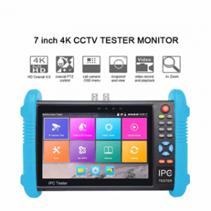 7-дюймовий тестер IP-камер і AHD, CVI, TVI, CVBS з підтримкою WIFI і Micro SD карти IPC-9800ADH Plus