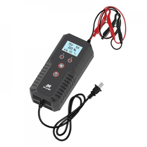 Автоматичне ЗУ для акумулятора 6V/12V (0-15Ah) (MF, WET, AGM, GEL), BLM-B02, 100-240V, Струм заряду 6V/(2-7,5Ah), 12V/(8-15Ah), LCD, крокодили в комплекті