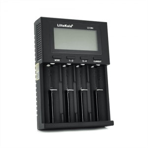 ЗП універсальний Liitokala Lii-M4, 4 канали, 5V Type C, LED display, підтримуєLi-ion, 3.7V/1.2V AA/AAA 18650/26650/16340/14500/10440/18500