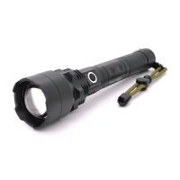 Ліхтар-підствольний тактичний WimpeX WX-P50, 1LED P50, 10W, 1 режим, 2*18650, Black, IP44, кнопка-пульт, microUSB, 250х53х34мм, BOX